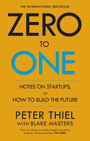 Couverture : Zero to One, Peter Thiel
