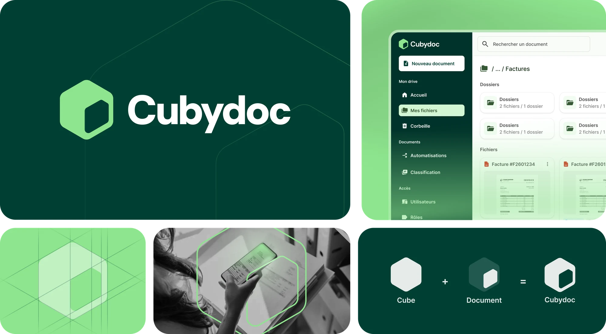 Cubydoc : Bento de l’identité visuelle