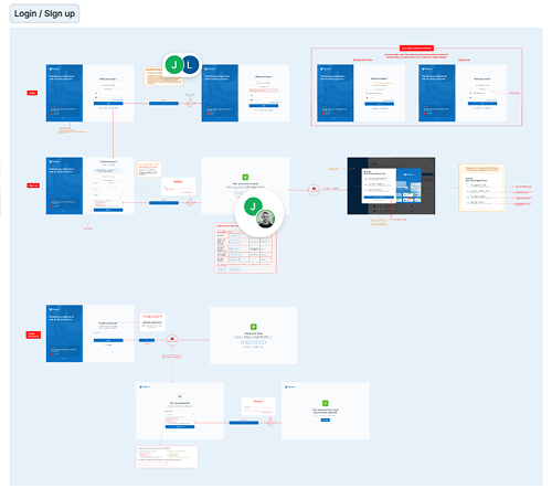 Engage AI : Flow de connexion et d’inscription