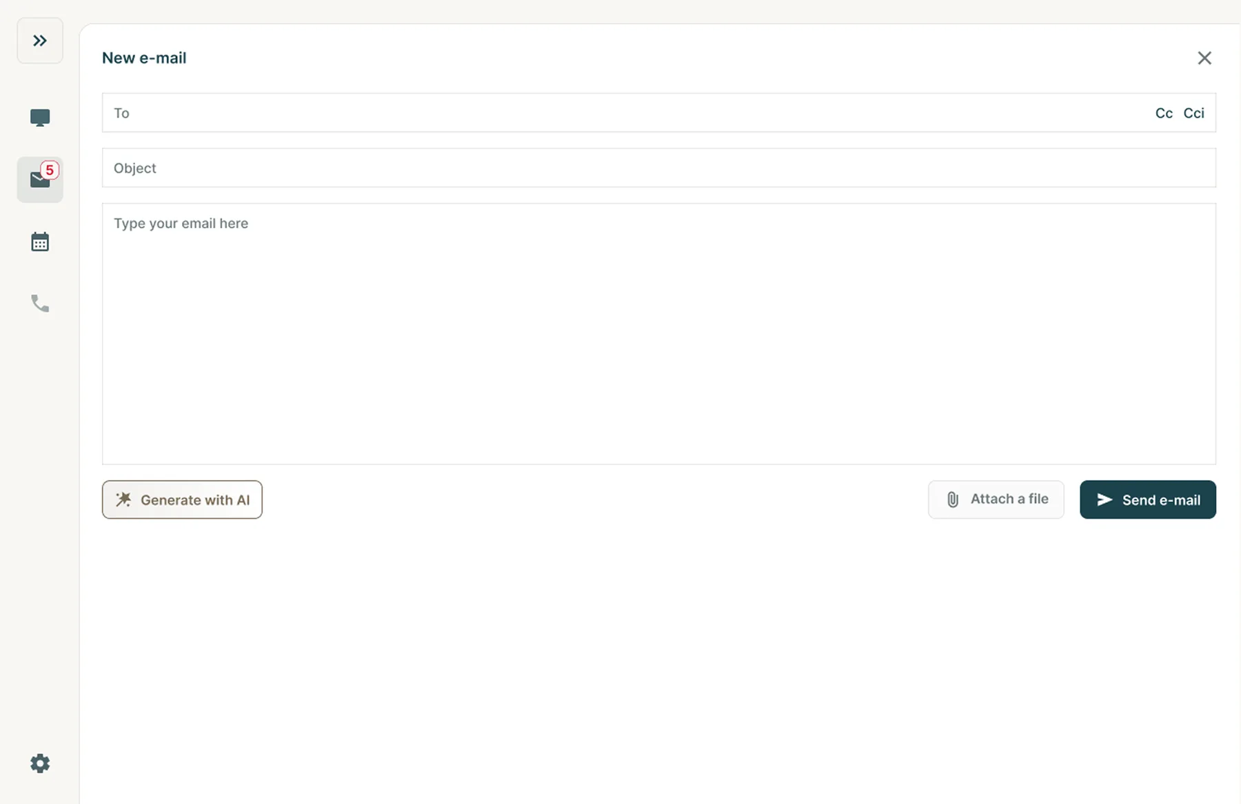 OWAY : Rédaction d’un e-mail